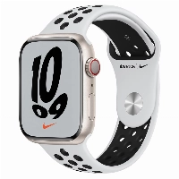 Apple Watch Series 7 45 мм Aluminium Case with Starlight NIKE, сияющая звезда