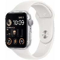 Apple Watch Series SE Gen 2 44 мм Aluminium Case, серебристые, размер S/M