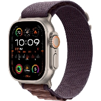 Apple Watch Ultra 2, 49 мм, корпус из титана, ремешок Alpine цвета индиго, размер S