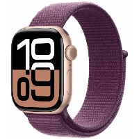 Умные часы Apple Watch Series 10 46 мм, Aluminium Case GPS, Sport Loop, Rose Gold