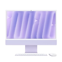 Apple iMac 24" Retina 4,5K (Z1K70000L), M4 (10C CPU, 10C GPU), 32 ГБ, 1024 ГБ SSD, фиолетовый