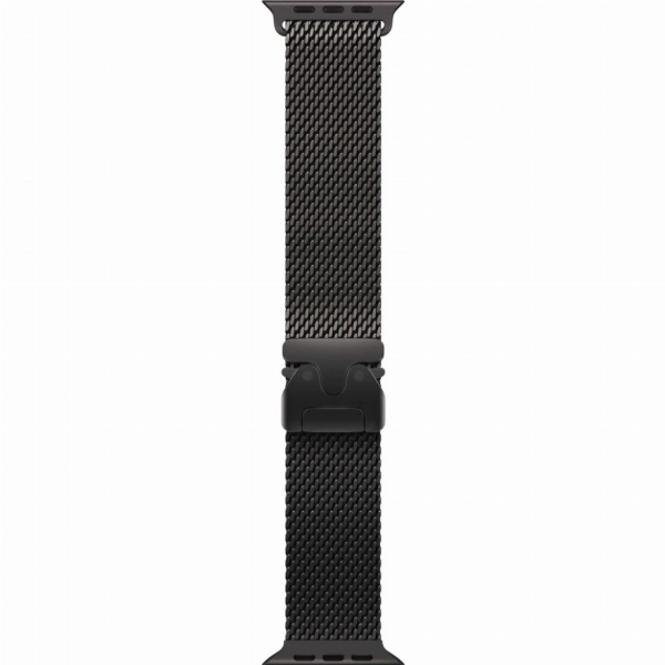 Apple Watch Ultra 3 49 мм, Black Titanium Case with Black Milanese Loop M
