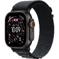 Apple Watch Ultra 3, 49 мм, Black Titanium Black Alpine Loop M