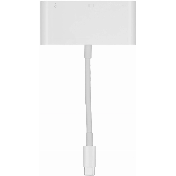 Переходник/адаптер Apple USB Type-C - USB Type-C/USB/VGA, 0.16 м, белый
