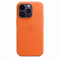 iPhone 14 Pro Leather Case Orange (MPPL3)