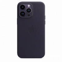 iPhone 14 Pro Max Leather Case Ink (MPPP3)