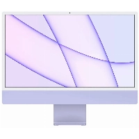 Apple iMac 24" Retina 4,5K (Z1310027W), M1 (8C CPU, 8C GPU), 16 ГБ, 1024 ГБ SSD, фиолетовый