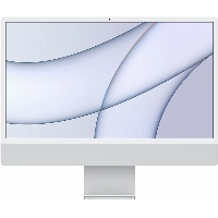 Apple iMac 24" Retina 4,5K (MGPD3), M1 (8C CPU, 8C GPU), 8 ГБ, 512 ГБ SSD, серебристый