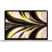 Apple MacBook Air 13" Z15Y002N6 (M2, 8C CPU/10C GPU, 2022), 24 ГБ, 1 ТБ SSD, сияющая звезда