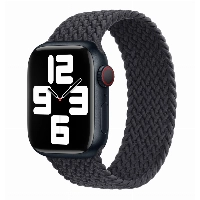 Apple Watch Series 8 41 мм Midnight Aluminium Case with Braided Solo Loop